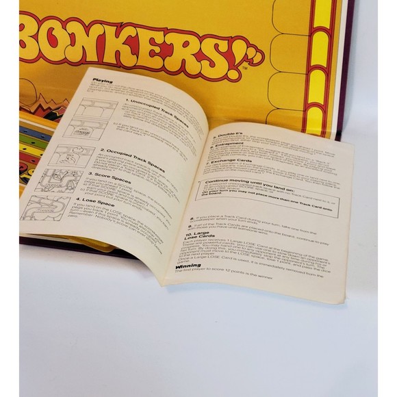 VTG 1978 Bonkers Board Game Parker Brothers. Complete. Rare. - Picture 13 of 13